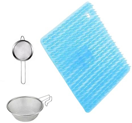 Lambo Cepillo de limpieza para verduras y verduras, cepillo flexible para lavar verduras, herramienta de cocina, cepillo de verduras con cerdas densas, fregado para patatas y zanahorias