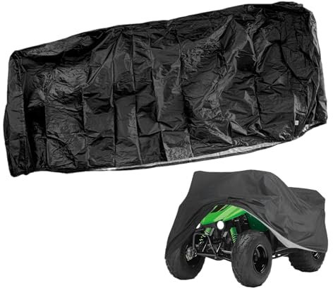 Housse de protection imperméable pour quad - Protection contre les intempéries - Protection contre les intempéries - Rangement extérieur coupe-vent