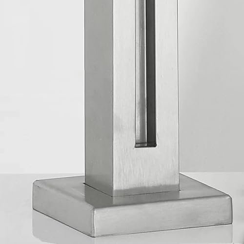 Edelstahl-Glasklemme für Balkon, Hof, Plattform, Baluster-Verbindungsstücke für Glasplatten, Zaun (mittlerer Pfosten, 105 cm)