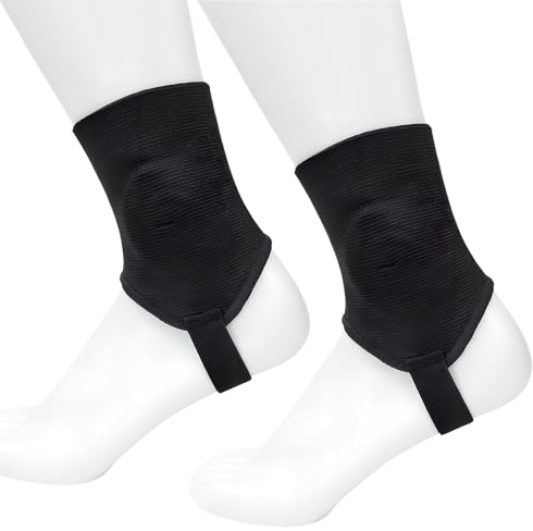 Husalsea 1 Par Protector De Tobillo Deportivo Negro, Protectores De Tobillo, Espinilleras, Equipo De Entrenamiento De FúTbol, ​​Protectores De Escudo De Doble Cara Para FúTbol Y Voleibol