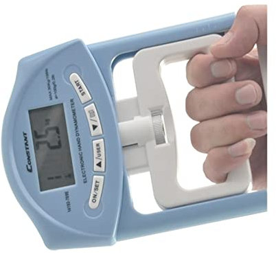 Dinamometro digitale con misuratore di forza Misuratore di forza della presa Dinamometro a mano digitale Tester di forza della presa Dinamometro con impugnatura a schermo LCD da 300 libbre Dinamometro