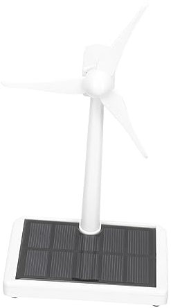 UPKOCH Turbina Eolica Solare Fai Da Te Di Mulino a Vento Scientifico Giocattolo Sperimentale Per Ragazzo Ragazza Alimentato Dall Energia Solare Senza Batterie