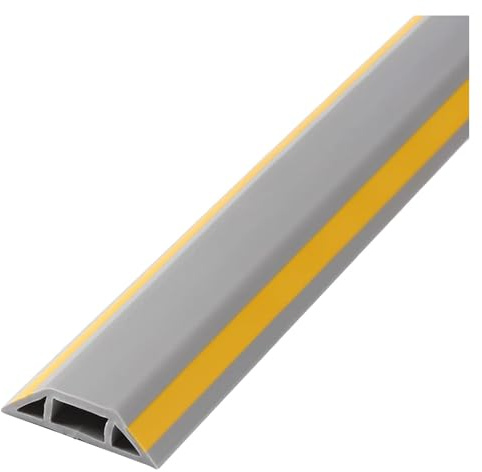 Canaleta Cables Suelo, Pasacables Suelo, Organizador de Cables Resistente al Calor for Edificios comerciales, Obras de construcción, aeropuertos, Estaciones de Tren y Metro.