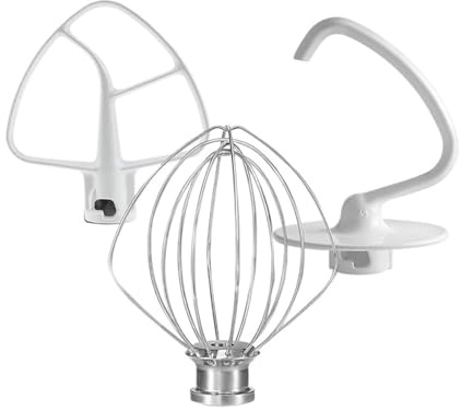 Set di 3 accessori for planetaria - Accessorio ricambio K45WW frusta a filo / K45DH gancio for impastare K45B for mescolare