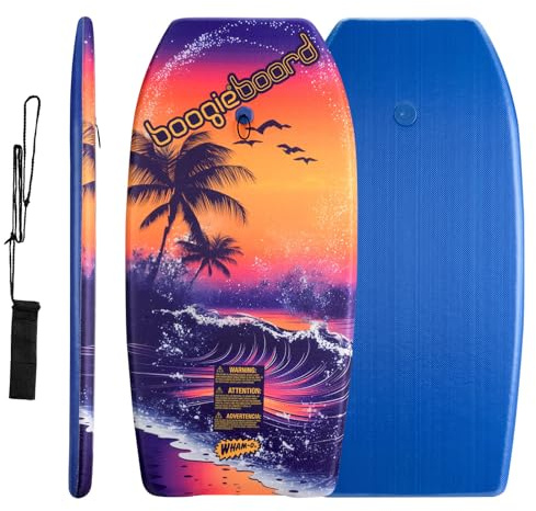 Wham-O Bodyboard – stabiles Boogie Board mit Fiberclad-Beschichtung und Phuzion-Kern für den Einsatz im Ozean, ideal für Kinder ab 8 Jahren, Jugendliche und Erwachsene