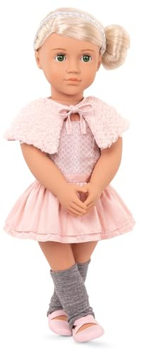 Our Generation - Alexa - 46 cm Ballerina-Puppe - Blondes Haar & grüne Augen - Ballett-Outfit - Vorgetäuschtes Spiel - Spielzeug für Kinder ab 3 Jahren
