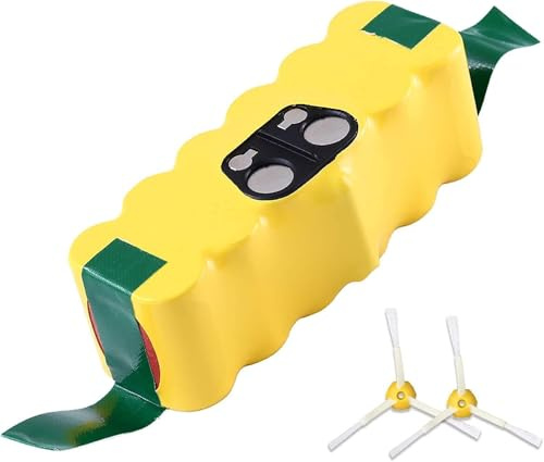 Dosctt 4500mAh 14.4V Batterie de Replacement Ni-MH pour Roomba Batterie 500 600 700 800 Series 530 531 532 535 536 540 550 552 560 570 580 595 620 650 660 760 770 780 790 870