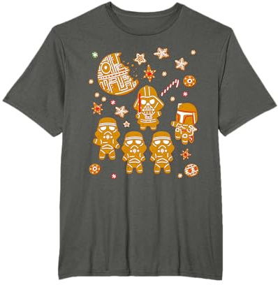 Star Wars Gingerbread Cookies Galactic Empire Holiday T-Shirt