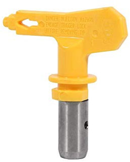 Airless Düse, Haofy Airless Farbspritzpistole TIPP Spritzpistole Düse, Reversibel Luftlos Spritzpistolendüsen für Latexfarben, Rostschutzfarben und Dispersionen, Gelbe, 209