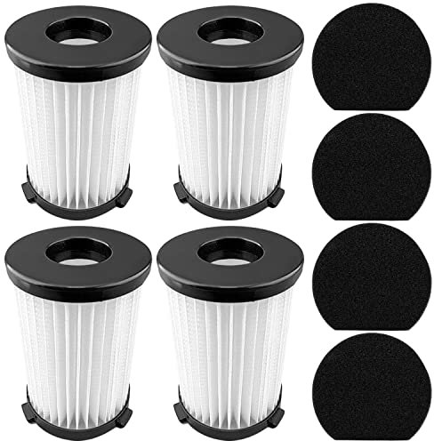 4 Filtri e 4 Spugne per Aspirapolvere Ariete handyforce 2761 2759