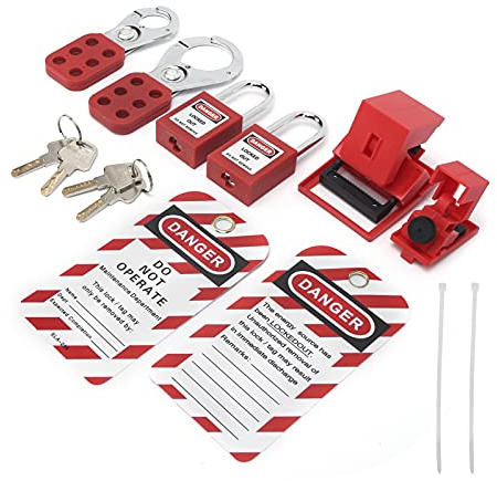 Serrures de consignation, kit de consignation et de consignation électrique pour les stations de consignation et de consignation