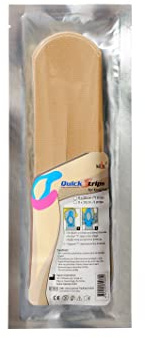Nasara Original Kinesiologie Physio Sport Tape, Pain Packs, Quick Strips für Kniegelenk, beige