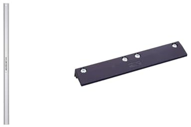 kwb LINE MASTER Maschinenführung – Universal-Führungsschiene für Stichsäge, 1220 mm & 784900 LINE MASTER Lineal-Verbinder – Verbindungsstück für zwei oder mehr Führungsschienen