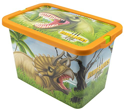 Stor Dinosaurs Storage Click Box with Attractive Designs,7 Litres