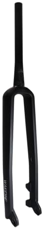 WAKIDINF Forcella MTB 29' Full Carbon MTB Forcella 73,3 cm, forcella rigida, diametro esterno sterzo 28,6 mm, diametro interno corona Race 39,8 mm, sgancio rapido, disco post-montaggio, pneumatico