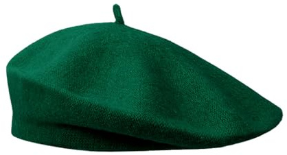 GIDWRIY Beret Laine Femme, Basque, Francais, Vintage, Cachemire, Artiste, Chaud Hiver Automne, Classique Béret Chic, Élégant, Couleur Unie