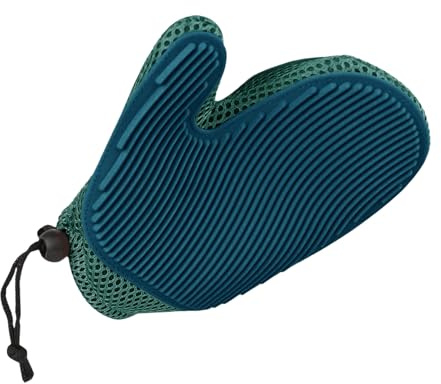 Generisch Guantes de lavado para mascotas, guantes para el cuidado del pelaje para gatos, herramienta de masaje para animales pequeños, gatos y perros