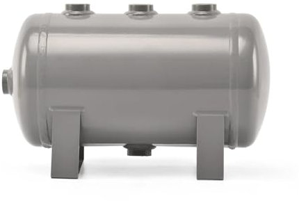 DUOCAI Tanque de Almacenamiento de Aire Horizontal pequeño de Acero al Carbono 5L-B, Tanque de amortiguación de presión de Aire, compresor de Aire, Accesorios(5L-A)