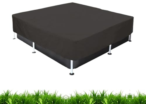 Winter Pool Cover, Swimming Pool Cover, Waterproof Pool Tarpaulin, Robust Swimming Pool Cover, UV-Resistant Pool Protector, Rectangular, Pool Cover for Garden, Outdoor, Winter and Protection Against