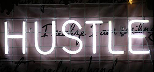 Neonlicht Zeichen LED Hustle Nachtlichter USB-betrieben dekorative Festzelt Zeichen Bar Pub Store Club Garage Home Party Dekor