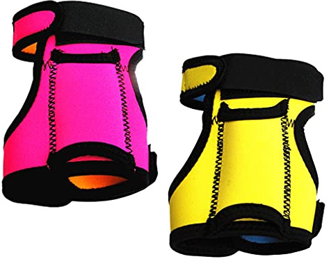 2er Set Neoprenhalter Armhalter Handschuh für Taucher Tauchlampe