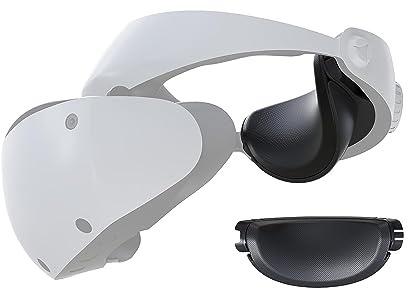 APEXINNO Hinteres Kopfpolster für PS VR2 Kopfgurt, Zubehör für Playstation VR2 Headset-Kopfband, Atmungsaktives PU-Leder, bequem und stabil, rutschfest