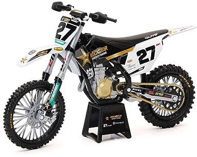 New-Ray Toys 1:12 Team Rockstar Husqvarna Malcom Stewart FC450 (Black)