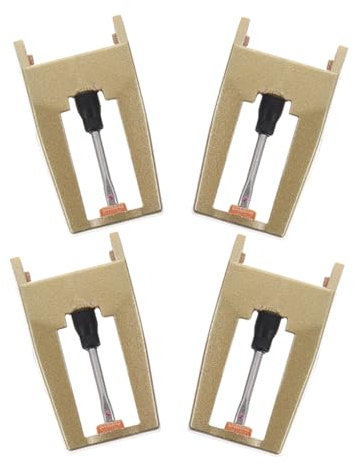 Levemolo 4stücke Ersatznadeln Für Plattenspieler Robust Installieren Kompatibel Mit Vintage-modellen Und Verbessert Von Schallplatten Für Vinyl-liebhaber
