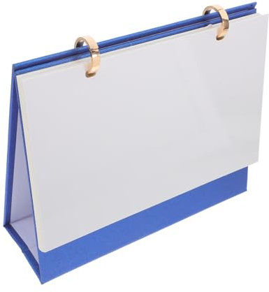 OSALADI Tischkalender Blanko-kalender Flip-standkalender Mit Gelochten Lernkarten Für Sublimationsdruck Geeignet Für Home Office Und Klassenzimmer