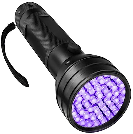 Operitacx Uv-schwarzlicht-taschenlampe Mit Leds Schwarzlicht-lampe Für Metallrisserkennung Banknotenprüfung Uv-härtung Und Außen-einsatz Kompakt Und Langlebig