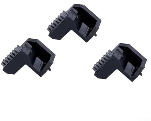 Panno pulitore per testina di stampa compatibile BambuLab P1P P1S X1 X1C con spazzola montata, materiale plastico, confezione da 1 o 3 per una pulizia efficiente degli ugelli (confezione da 3)