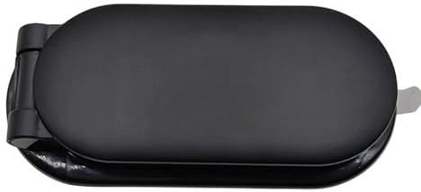 Zenlir Supporto per cuffie in ABS per montaggio a parete con morsetto per organizer da scrivania con base antiscivolo, supporto da parete nero