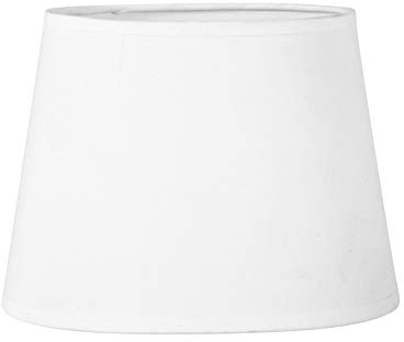 Lum&Co Pantalla Ovalada, Blanco