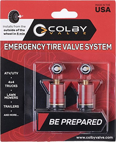 Colby Ventil Notfall Reifen Ventile 2er Pack – EZ installieren überall.