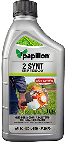 PAPILLON 8062911 - Olio motore 2 tempi, 1 litro, Cranberry