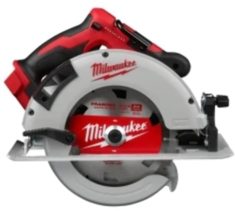 Milwaukee M18 - Sierra circular inalámbrica de iones de litio de 185 mm, sin escobillas, de 185 mm (2631-20) (herramienta simple - Batería y cargador no incluidos)