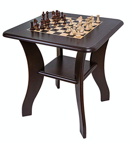 Square - Schachtisch 919 W - Schachfiguren & Schachbrett aus Holz