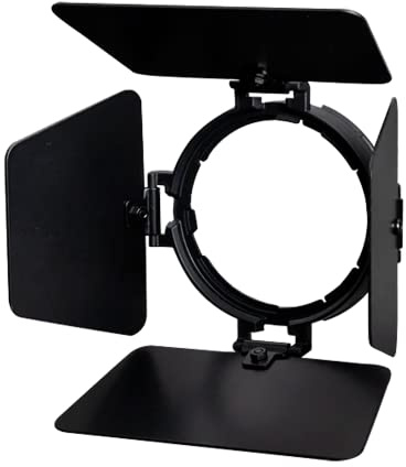 StellaPro Barndoors – Abschirmklappen, Lichtformer für Fotografie, 82 mm