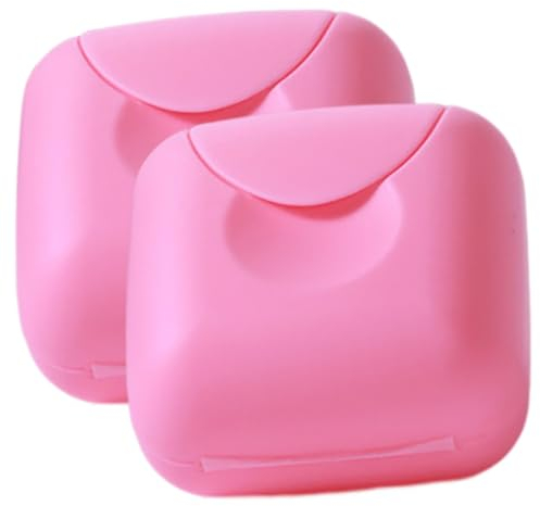 Healvian 6 Stk Aufbewahrung sbox für Menstruation becher tampon aufbewahrungsbox Tampon-Aufbewahrungsbox Nasenpiercing-Set Tasse Aufbewahrungsorganisator Tamponetui tragbar Geldbörse Rosa