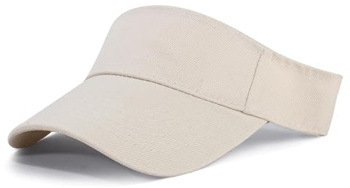 Bakicey Sommer Sonnenschutz Sonnenhut mit Großer Krempe Damen Mann Visor Cap Kappe für Outdoor Sport Strand Hut Golf Tennis