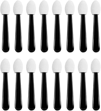 100 Pcs Small Eyeshadow Brushes Applicators Eye Shadow Sponge Applicator Sticks Eye Makeup Applicators Sponge Tip Make up Applicators Eyeshadow Brushes