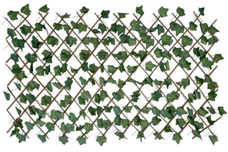 Acomoda Textil – Celosía Extensible de Madera Natural con Hojas Elegante, Resistente y Versátil 180x81 cm. Valla Decorativa de Ocultación para Balcón, Patio Jardín y Terraza