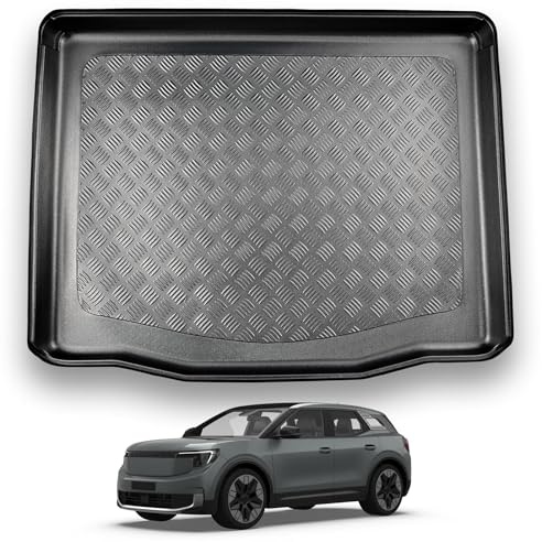 NOMAD Boot Liner Mat for Ford Explorer 2024+ [Adjustable boot floor] | Tailored PE Car Boot Protector Tray, Waterproof Raised Edge Trunk Mat, Easy Clean Cargo Floor Liner