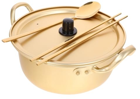 LALADEFIEE Hervidor De Pasta Eléctrico Olla Para Mariscos Olla Para Fideos Ramen Fácil De Limpiar Doble Asa