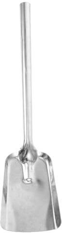 Xijobido Pala Para Cenizas De Chimenea,Recogedor de Cenizas | Herramienta Resistente Con Mango Largo Para Limpieza De Estufas Jardín Camping Barbacoa Interior Exterior