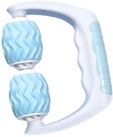Mikinona Tragbare Massagerolle für Muskelentspannung mit Abs Material und Komfortablem Design als Rückenmassagegerät für Einfache Handhabung und Rollenmassage
