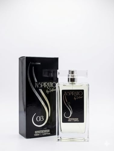 Jaliun 03 Profumo Uomo Extrait de Parfum 100ml - Fragranza Maschile Fresca e Speziata con Pepe, Bergamotto e Ambroxan - Ispirato ai Grandi Classici - Intenso