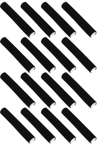 PRETYZOOM Separadores para Joyero Negros, 16 Tiras de Esponja Ajustables y Recortables de 10 Cm X 1,5 Cm para Cajones, Insertos Organizadores de Bandejas para Anillos, Pendientes y