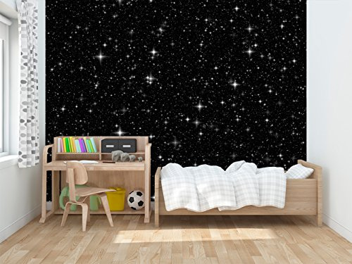 Fotomural Vinilo Pared Noche estrellada | Fotomural para paredes | Mural | Vinilo Decorativo | Varias Medidas 350 x 250 cm | Decoración comedores, salones, habitaciones...