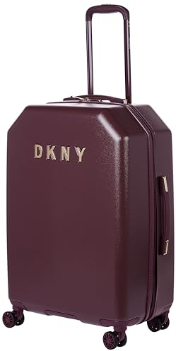 DKNY 63,5 cm (25 Zoll) aufrecht mit 8 Spinner-Rädern, burgunderfarben, 25 Upright, 63,5 cm (25 Zoll) aufrecht mit 8 Spinnrädern